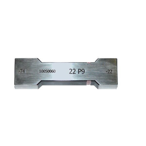 Calibre de rainure darbre limite JS9 DIN 7162 / 7163 8mm